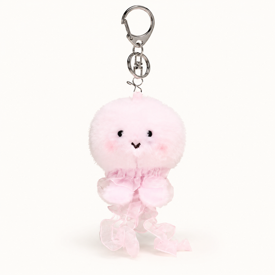 Blush Jellyfish — Squeaky Jellyfish Bag Charm