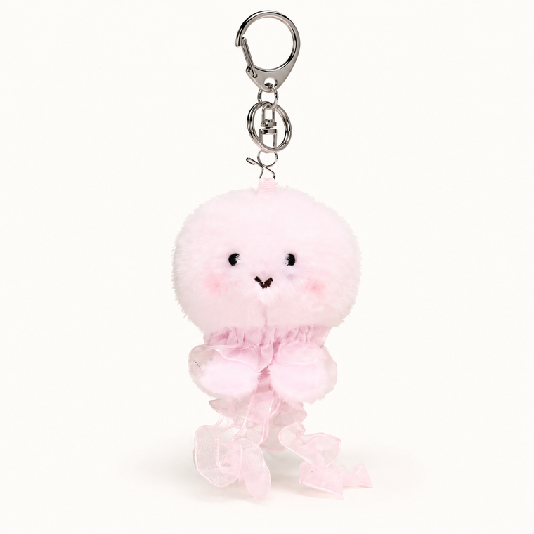 Blush Jellyfish — Squeaky Jellyfish Bag Charm