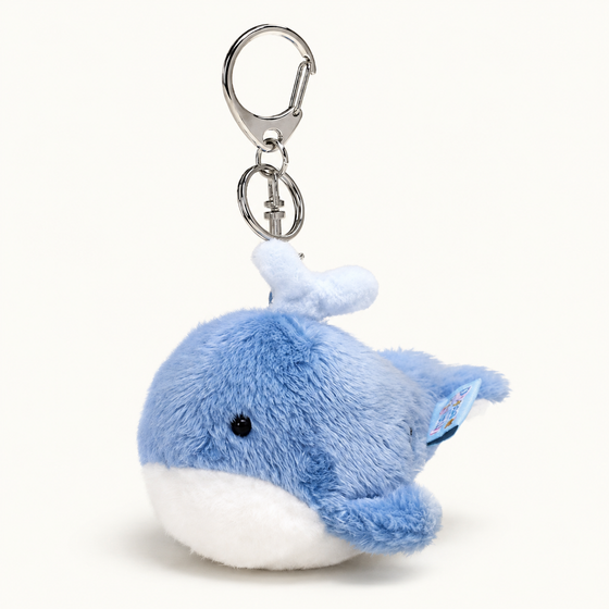 Blue Whale — Squeaky Whale Bag Charm